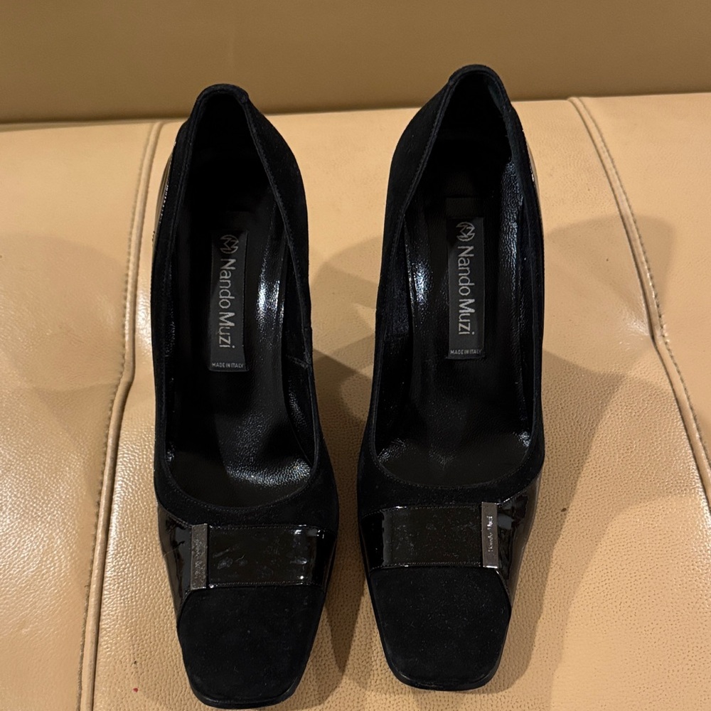 Nando Muzi Elegant Black Heels